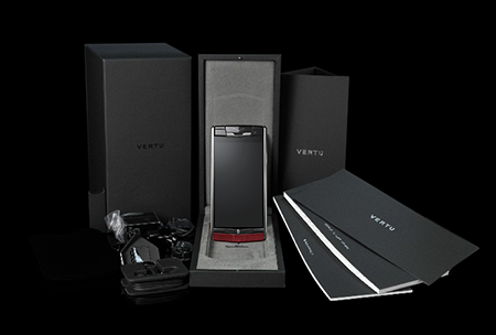   Vertu Signature Touch Claret Calf