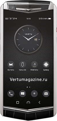  Vertu Aster P Baroque Jade Black Alligator