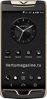  Vertu Constellation X Agate Black Red Gold