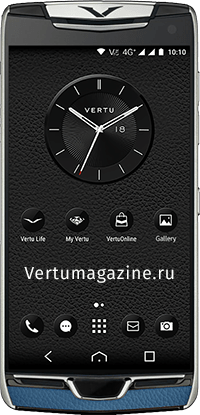  Vertu Constellation X Gray Blue