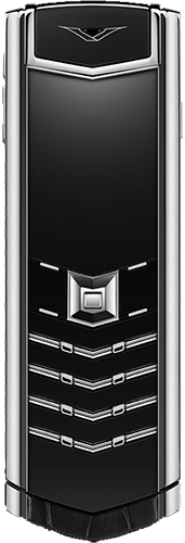  Vertu Signature S Design Black Alligator Russian