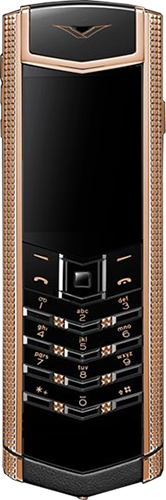  Vertu Signature S Design Clous De Paris Gold