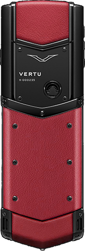   Signature S Design Pure Black Red Leather Russian