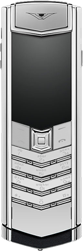  Vertu Signature S Design Pure Silver Russian