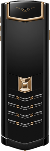  Vertu Signature S Design Red Gold Ultimate Black Russian