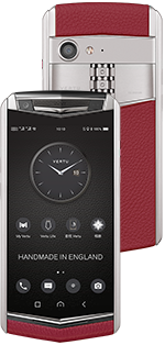  Vertu () Aster P Baroque Raspberry Red Calf