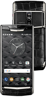  Vertu New Signature Touch Jet Alligator Black