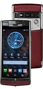  Vertu Signature Touch Claret Calf