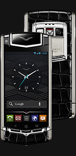 Vertu () Ti Titanium Black Alligator